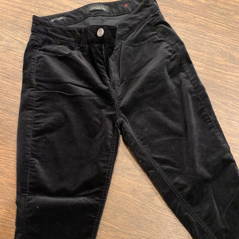 Velvet pants